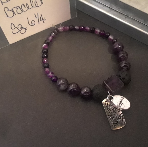 Amethyst bracelet - Picture 4 of 4